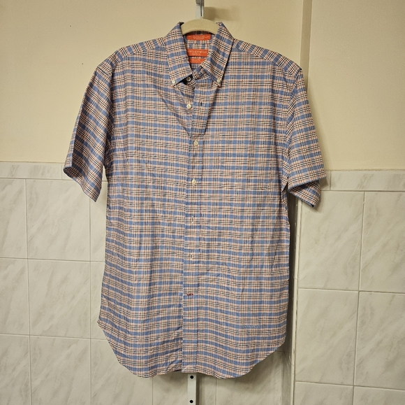DANIEL CREMIEUX short  sleeves  men  shirt small - Picture 1 of 7